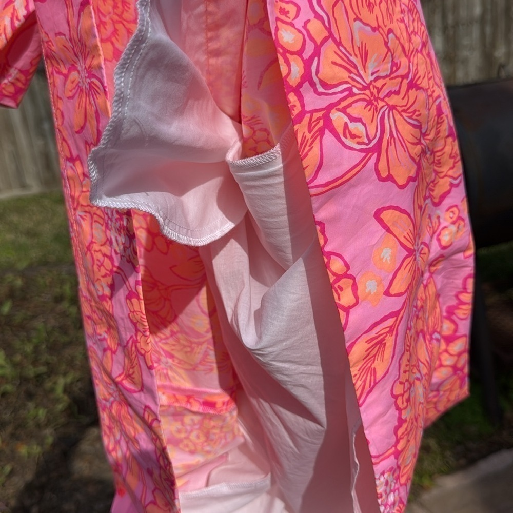 NWOT Lilly Pulitzer Knoxlie Dress Mandevilla Baby Days Bloom Size 12 - Picture 7 of 16